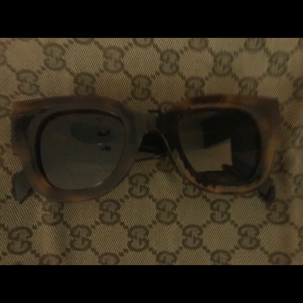 Celine Blonde Havana Cat Eye Sunglasses